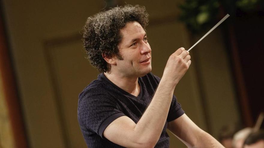 El director de orquesta venezolano Gustavo Dudamel