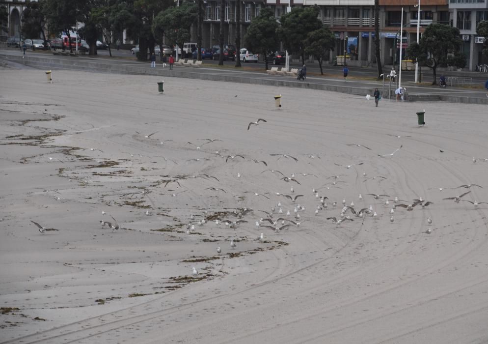 Junio se despide con tiempo inestable en A Coruña