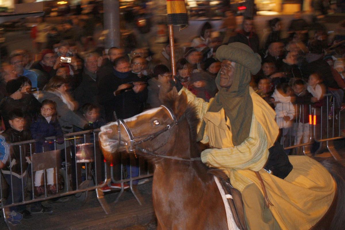 Un herald en la cavalcada de 2017.