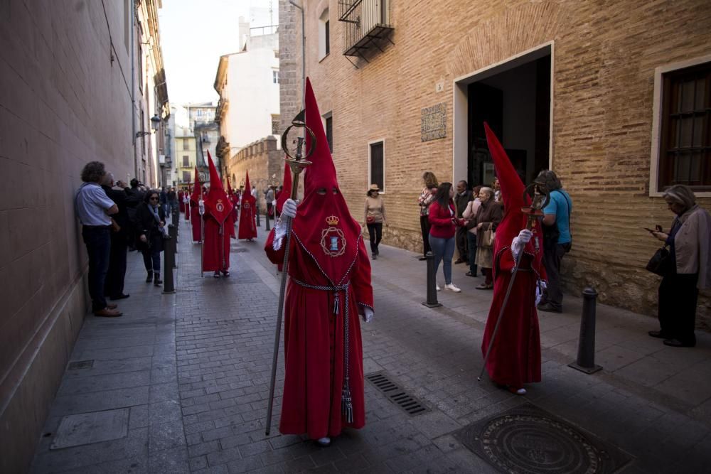 Procesion de Jesús en la Columna en Ciutat Vella