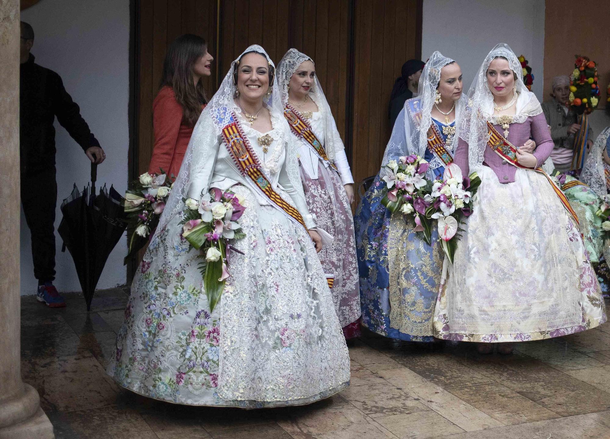 Una Ofrenda pasada por agua en Xàtiva