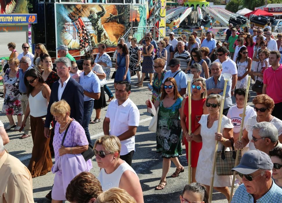 Procesión de la Virgen del Carmen 2017 en Arousa