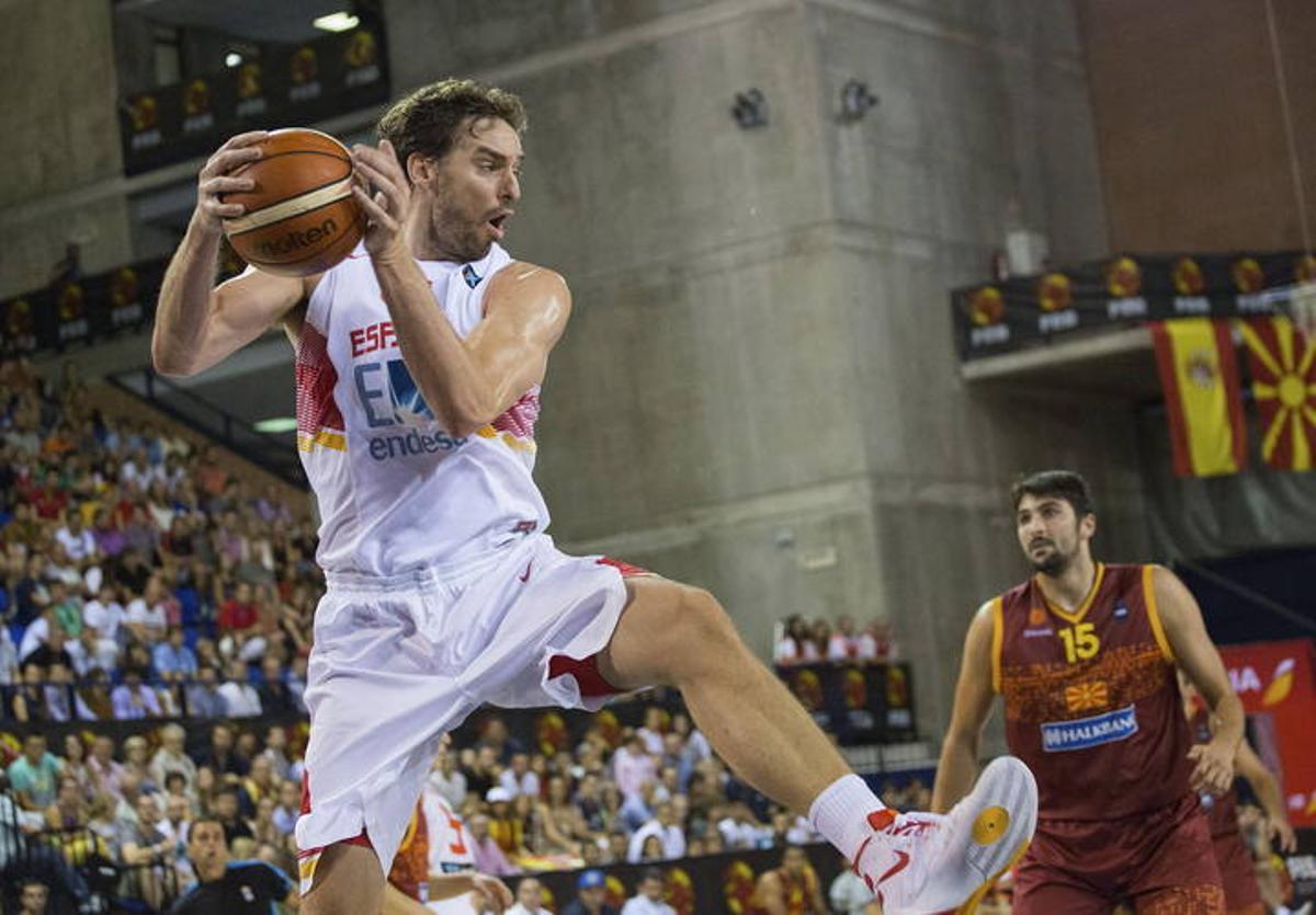 Eurobasket 2015: España - Macedonia Eurobasket 2015: España - Macedonia