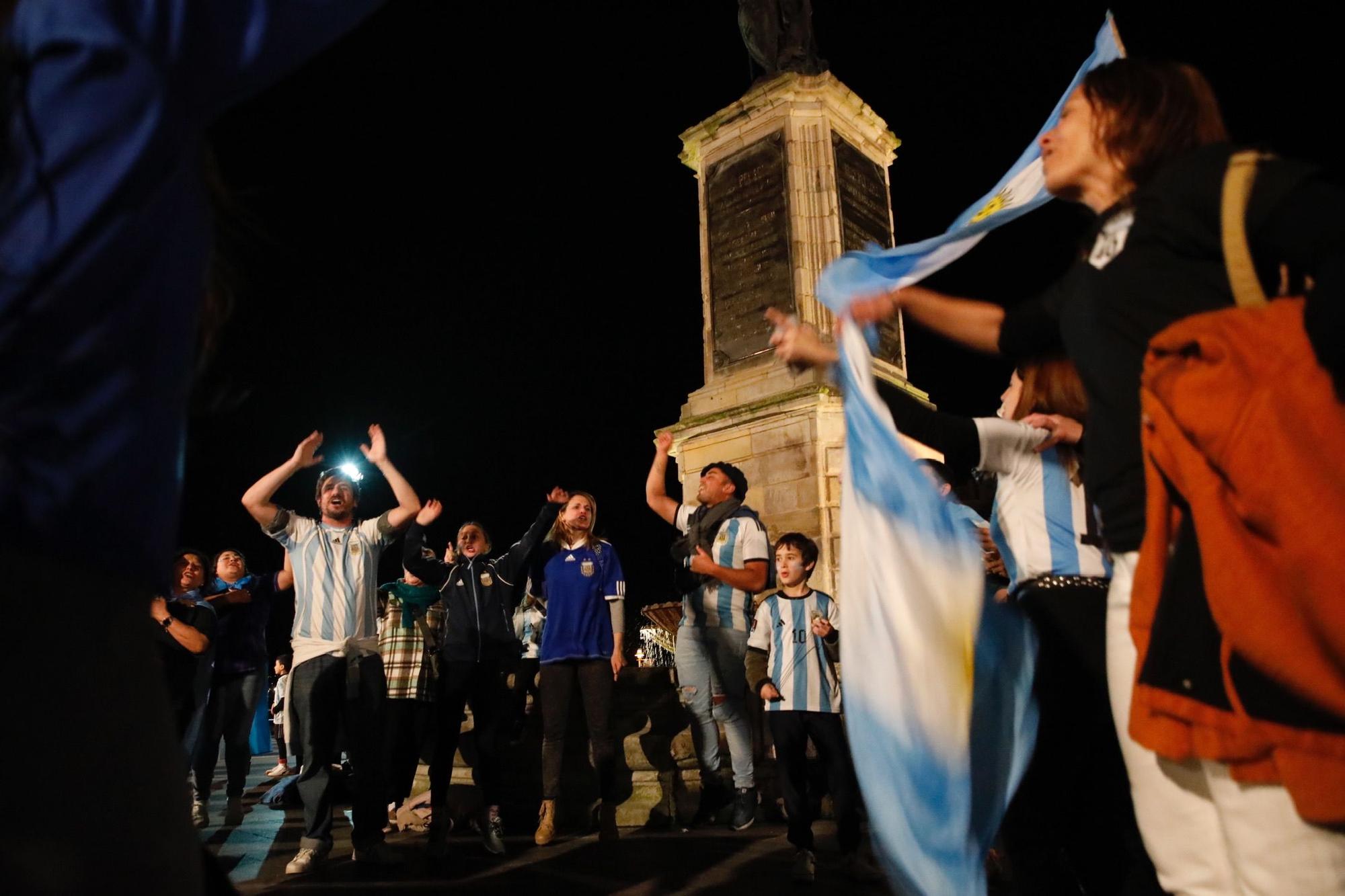 En imágenes: Gijón celebra el Mundial de Argentina como propio