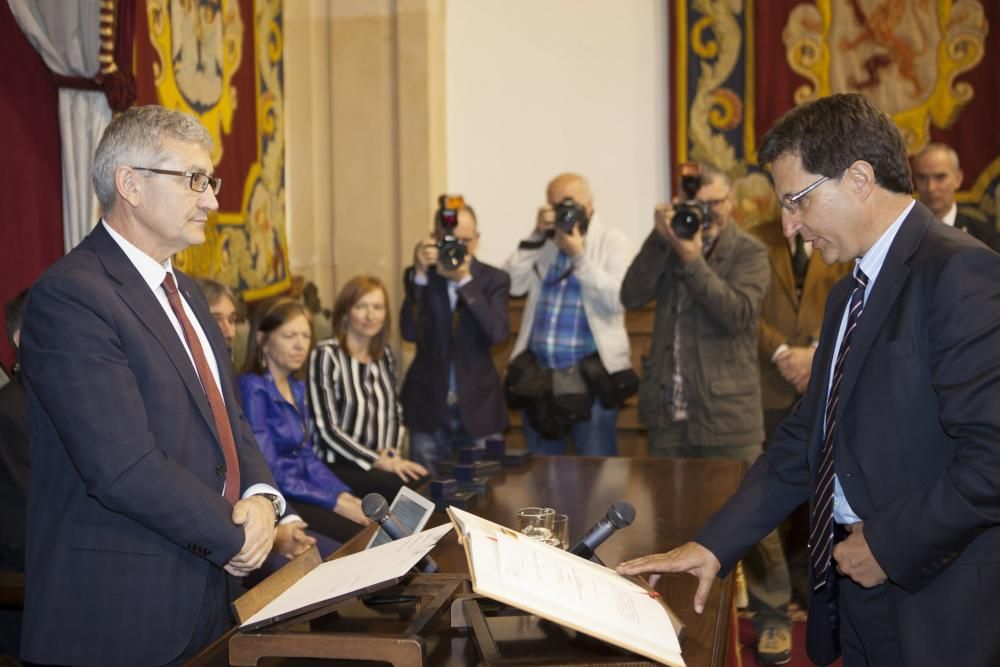 Toma de posesión de los vicerectores de la Universidad de Oviedo