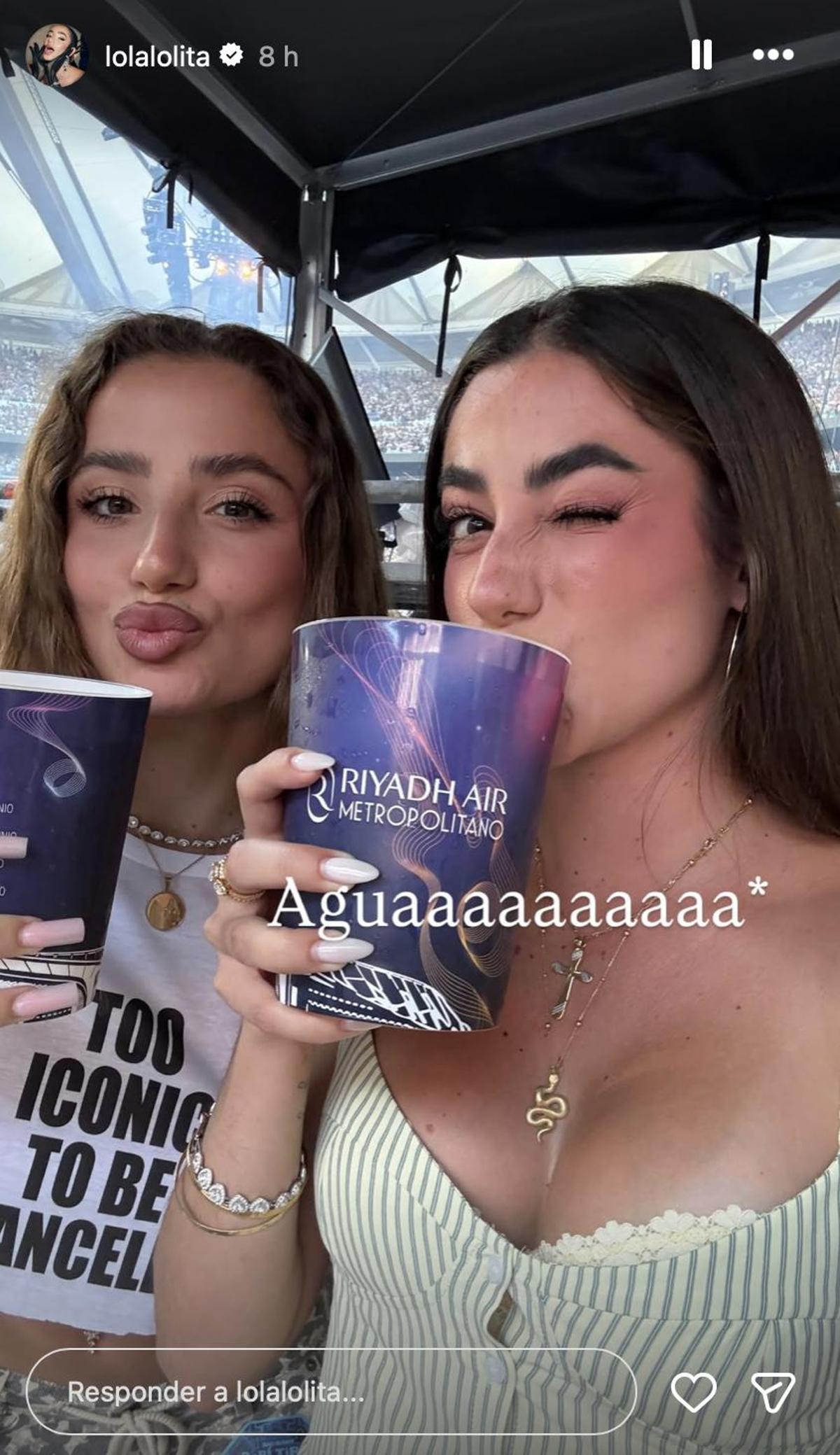 Lola Lolita ha repetido en el concierto de Bad Bunny después de su experiencia en la casita