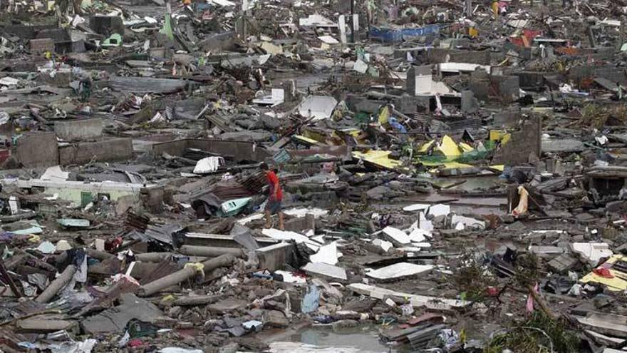 Destrucción sin igual en Filipinas