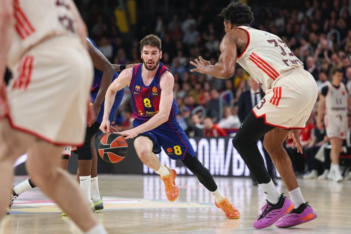 Darío Brizuela despertó al Barça ante el Bayern a partir del segundo cuarto