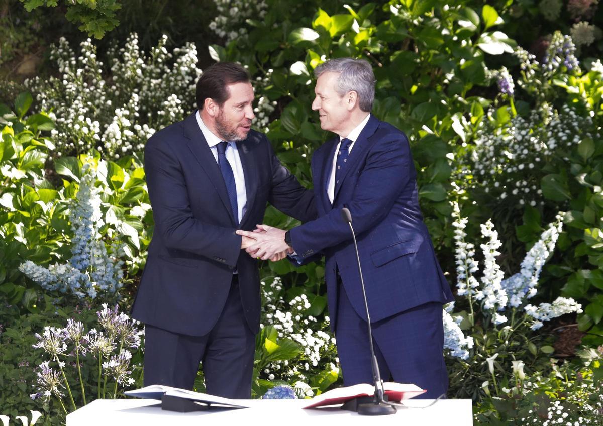 Acto de toma de posesión de Alfonso Rueda como presidente de la Xunta ...