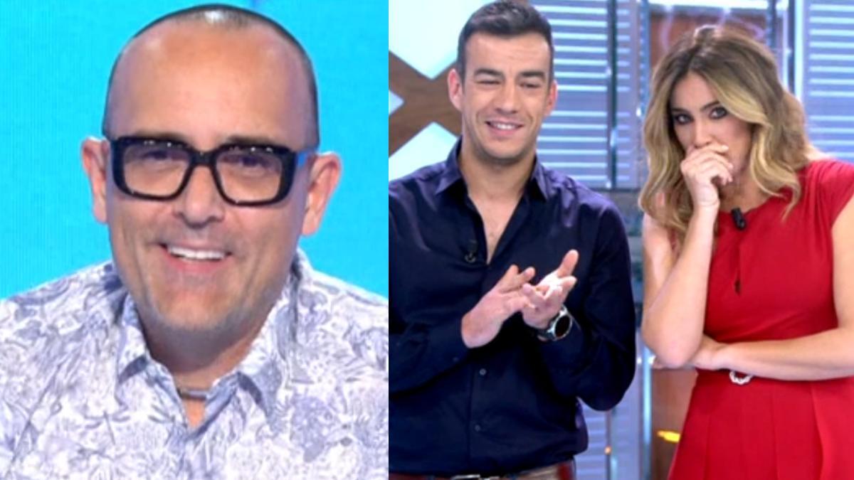 Risto Mejide y los presentadores de 'Cuatro al día'