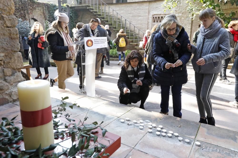 Girona commemora el Dia Internacional en memòria de les víctimes de l'Holocaust