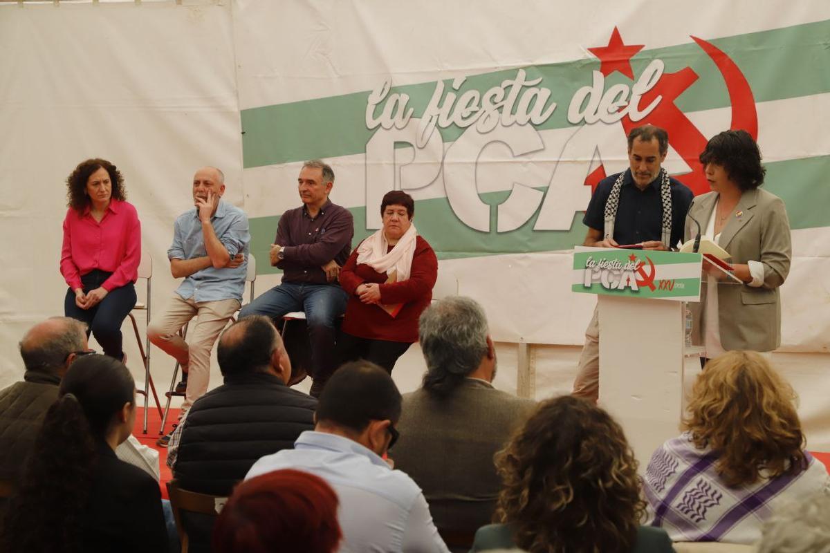 Inicio del homenaje a Antonio Romero.