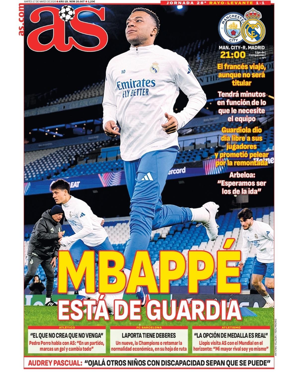 Las portadas de la prensa deportiva de hoy