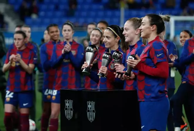 Champions League Femenina. FC Barcelona - Eintracht Frankfurt, las mejores imágenes