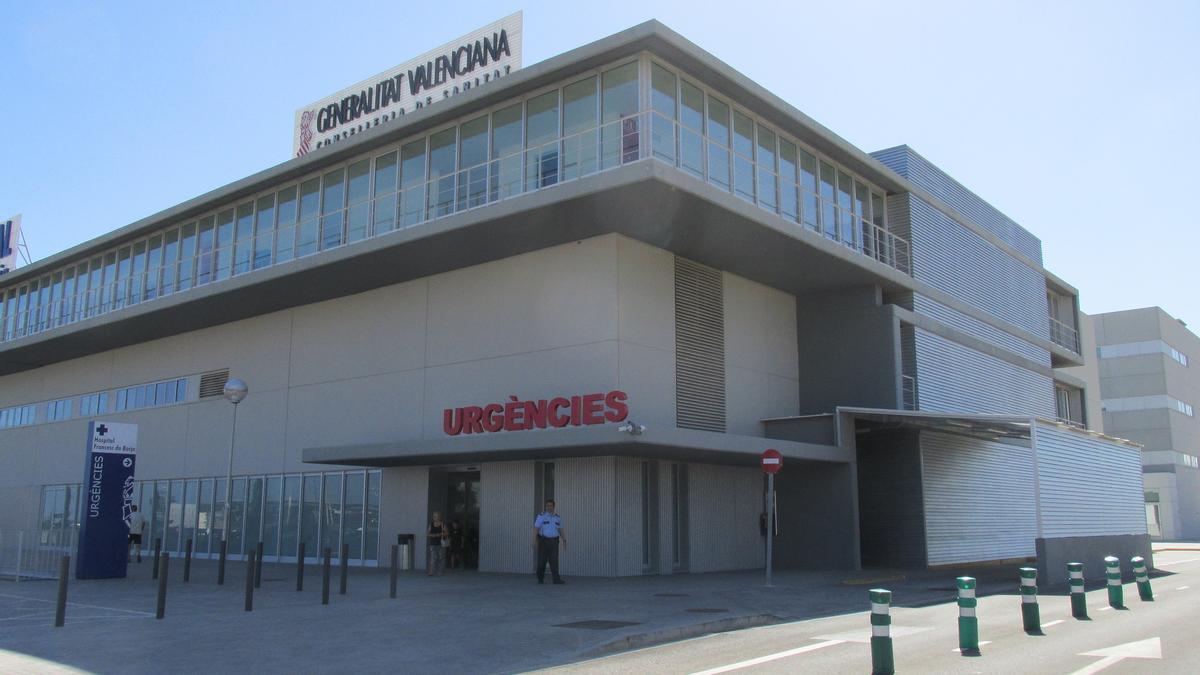 El área de Urgencias del hospital Francesc de Borja, uno de los servicios que se ampliará.