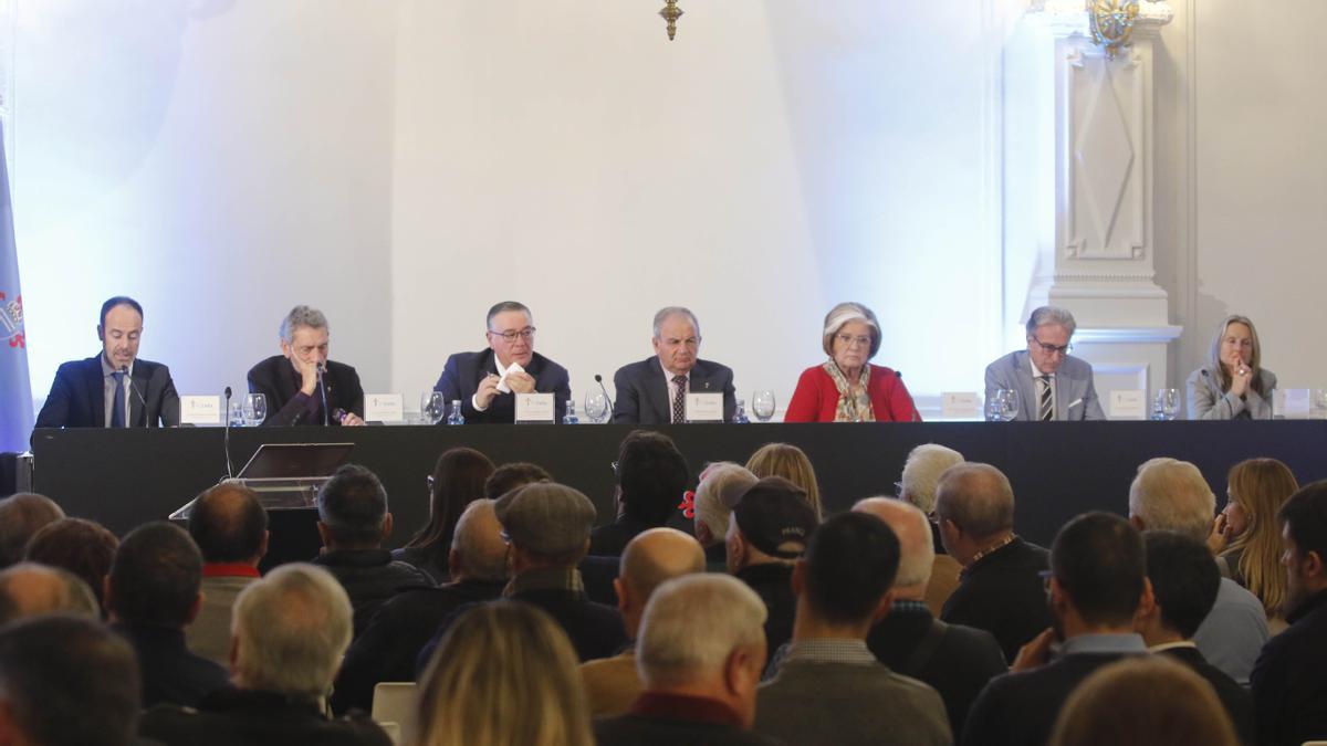 Una imagen de la última junta de accionistas del Celta, celebrada en diciembre pasado.