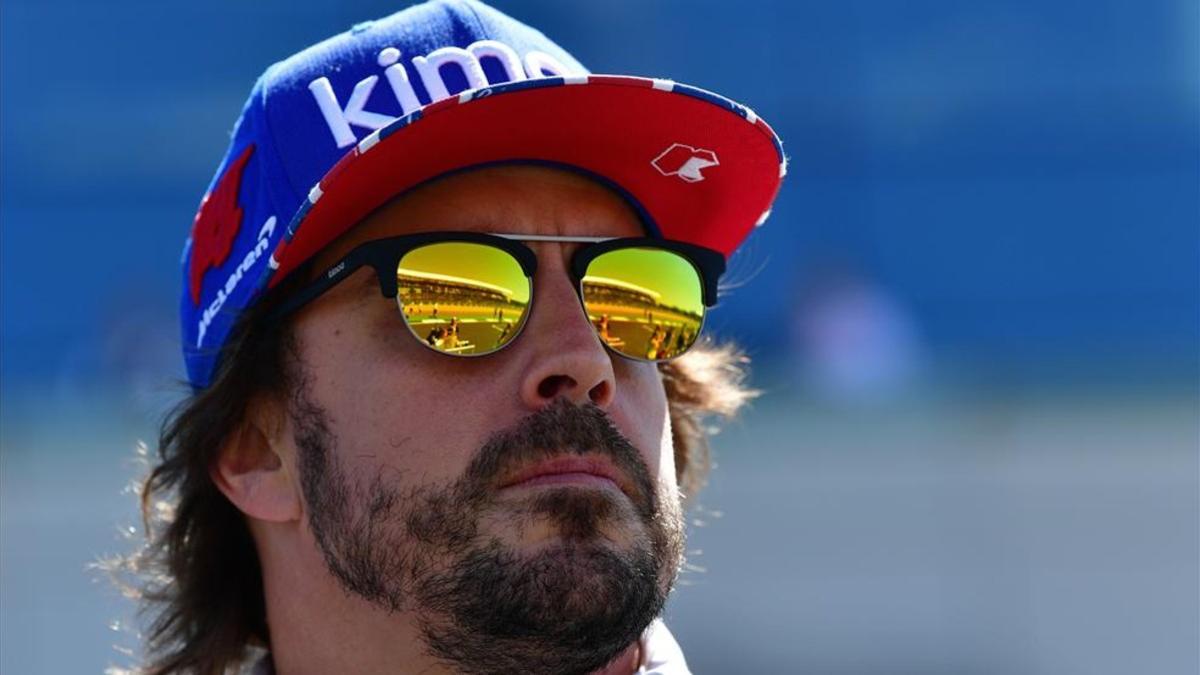 Alonso quedó satisfecho con el octavo puesto en Silverstone