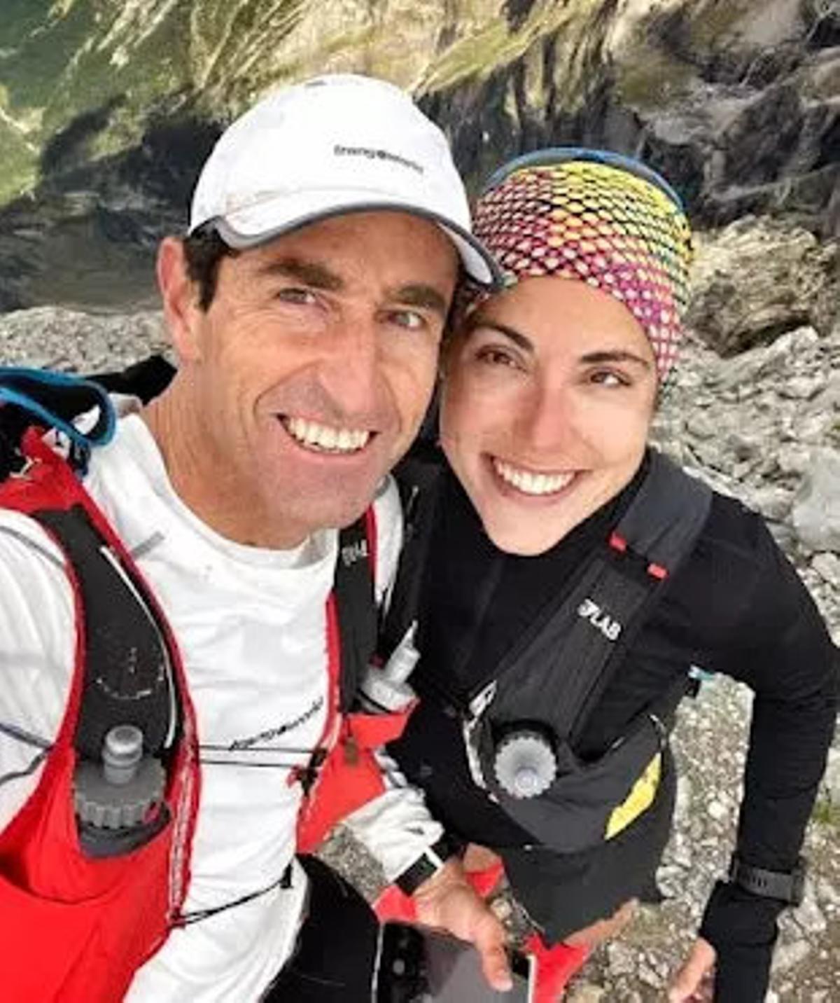 Jorge y Natalia, en una foto publicada en el blog del médico aragonés.