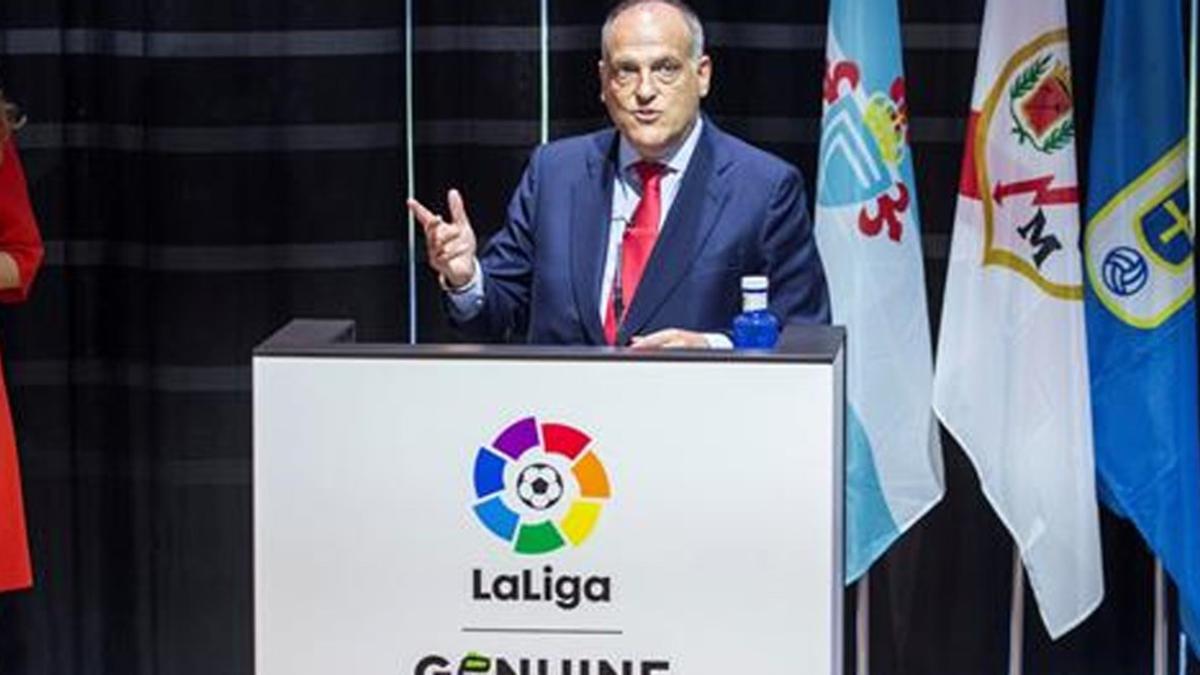 Javier Tebas, presidente de LaLiga