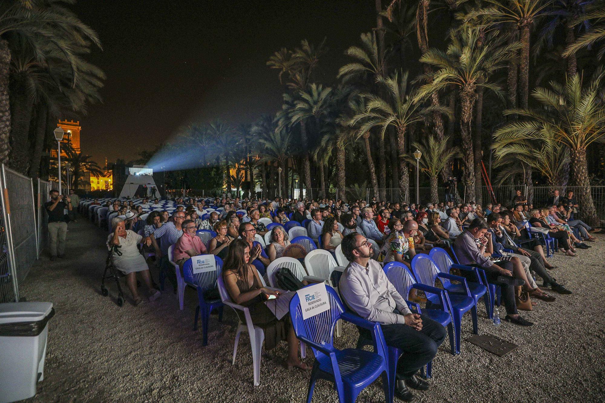 Clausura del Festival de cine internacional de Elche.