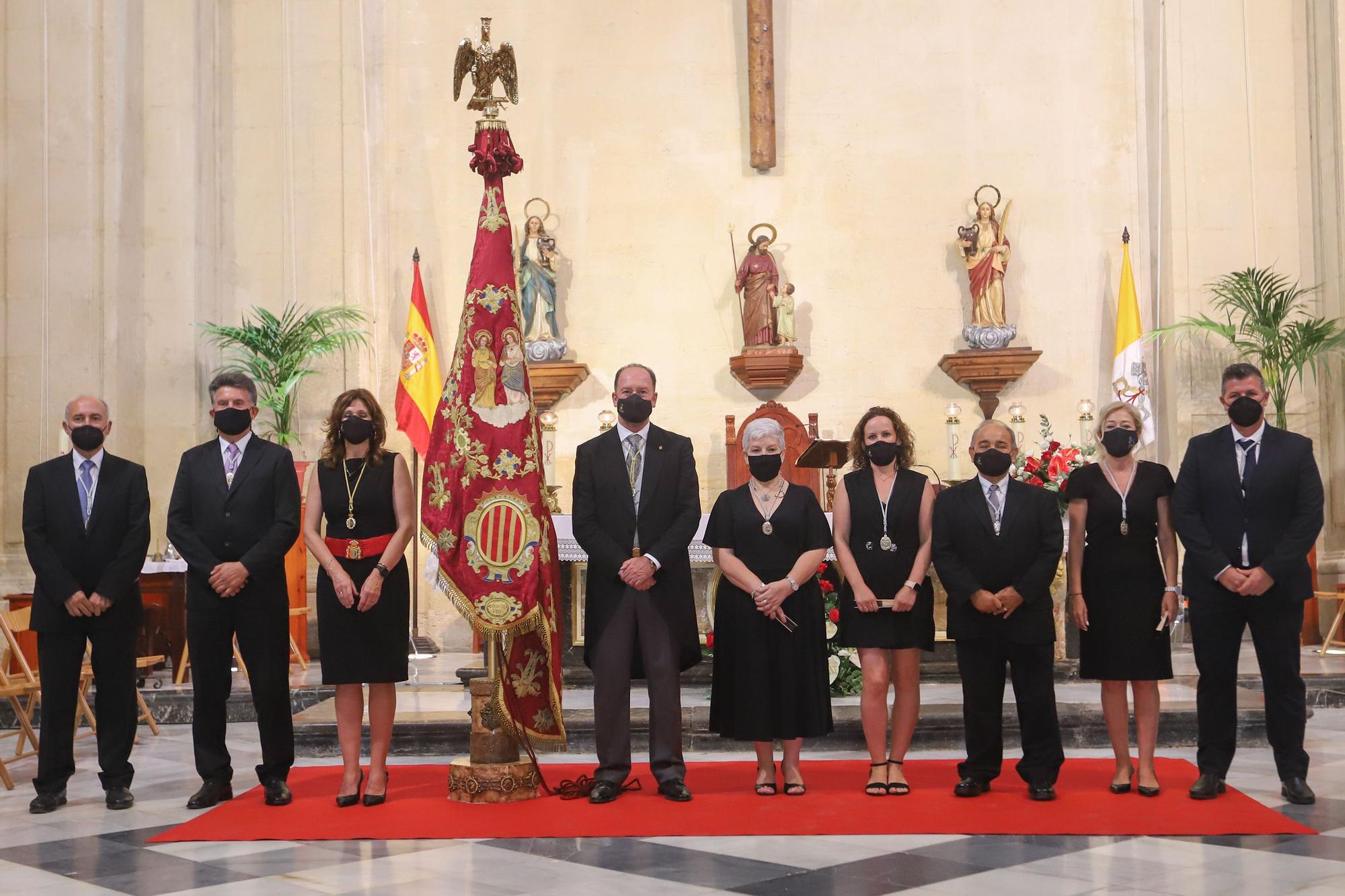 779 Aniversario de La Reconquista de Orihuela con la celebración institucional e histórica sin público por el covid