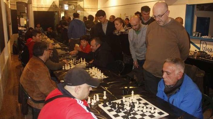 Un momento del torneo celebrado en Bueu. // Santos Álvarez