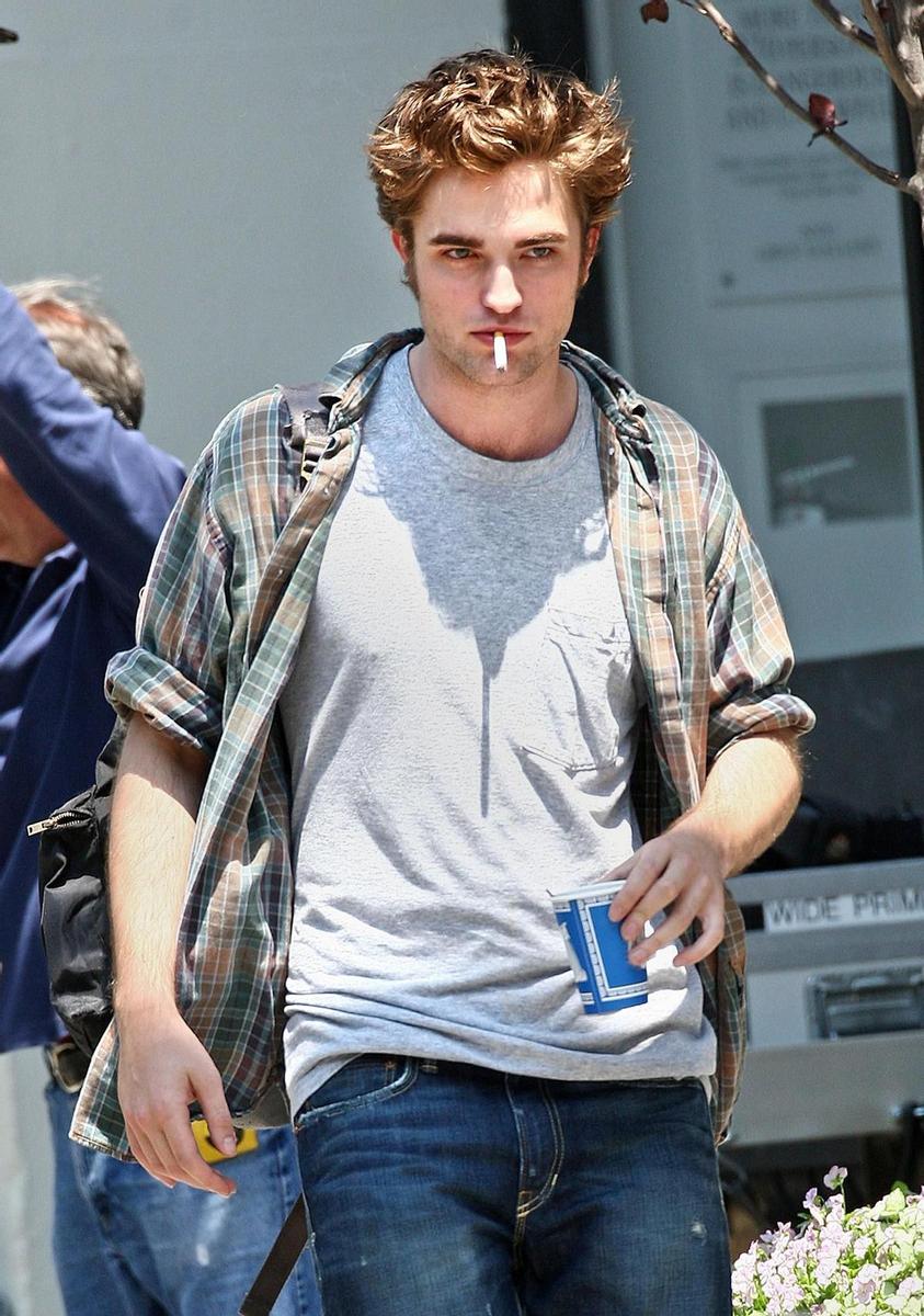 Robert Pattinson rodando Remember me'