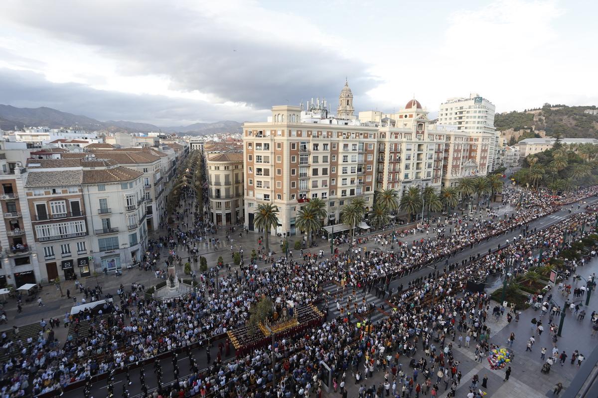 La Alameda, este sábado tarde. La Alameda, este sábado tarde.