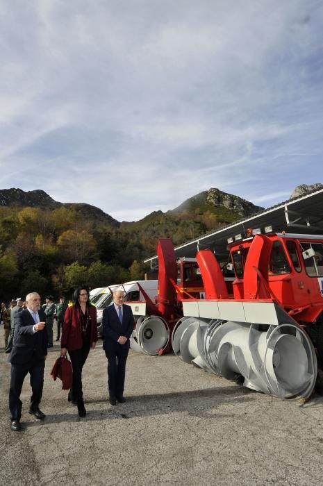 Presentación de la campaña invernal en la autopista Huerna