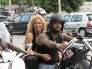 El rodatge de Shakira a Barcelona.
