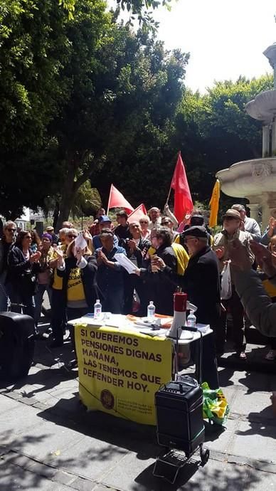 Manifestación de jubilados y pensionistas en Canarias (26/05/2018)