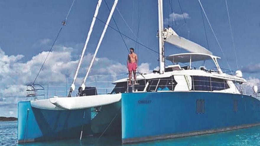 Rafel Nadal ya disfrutÃ³ en las Bahamas de un catamarÃ¡n de casi 24 metros de longitud durante el pasado mes de noviembre.