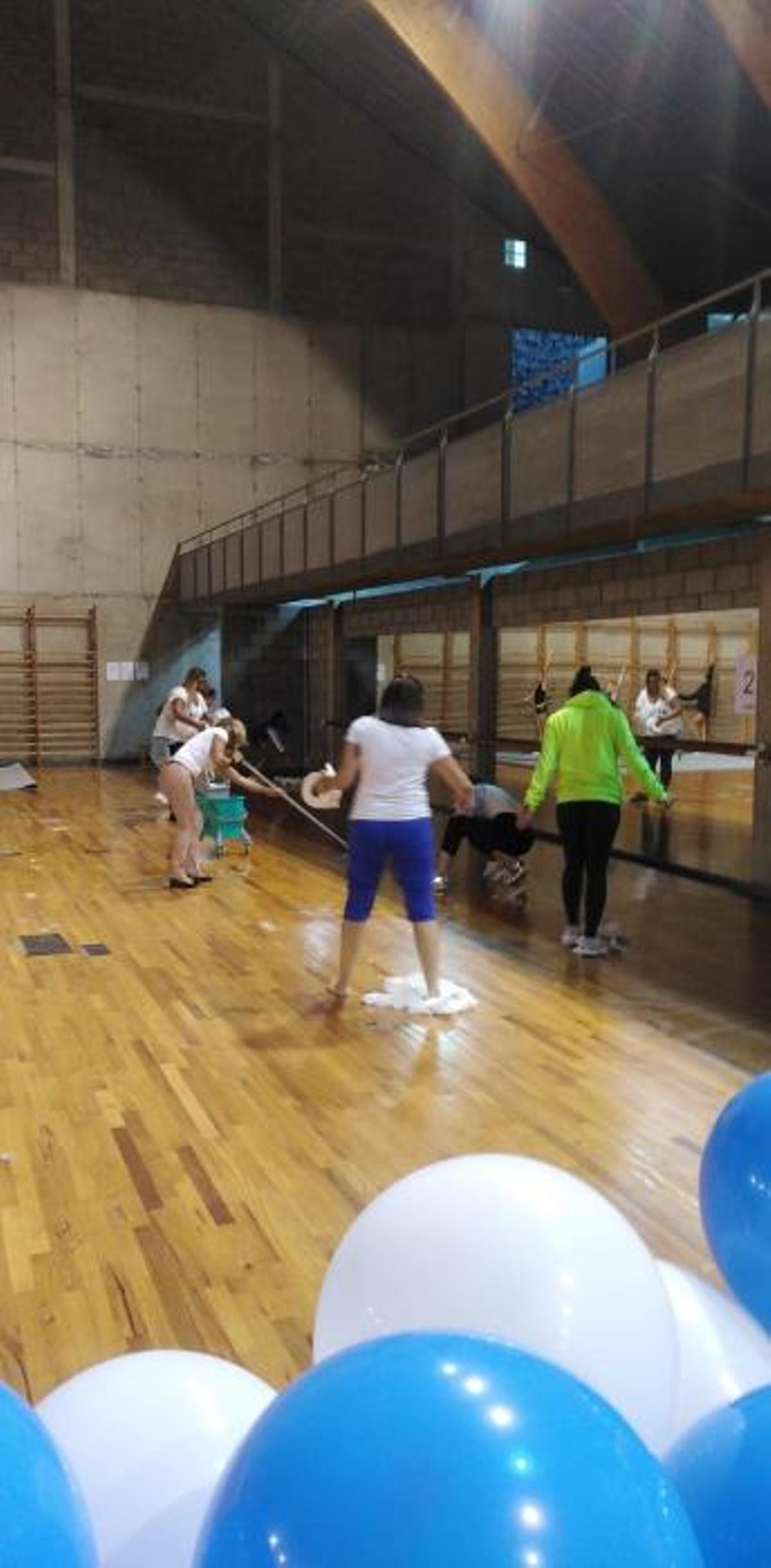 Inundaciones en el Pabellón Ana Bautista