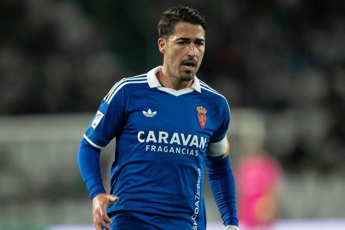 Toni Moya, durante el partido del sábado en Córdoba.