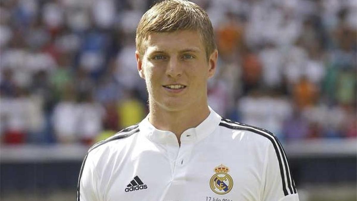 Toni Kroos es, por ahora, el fichaje estrella del Real Madrid