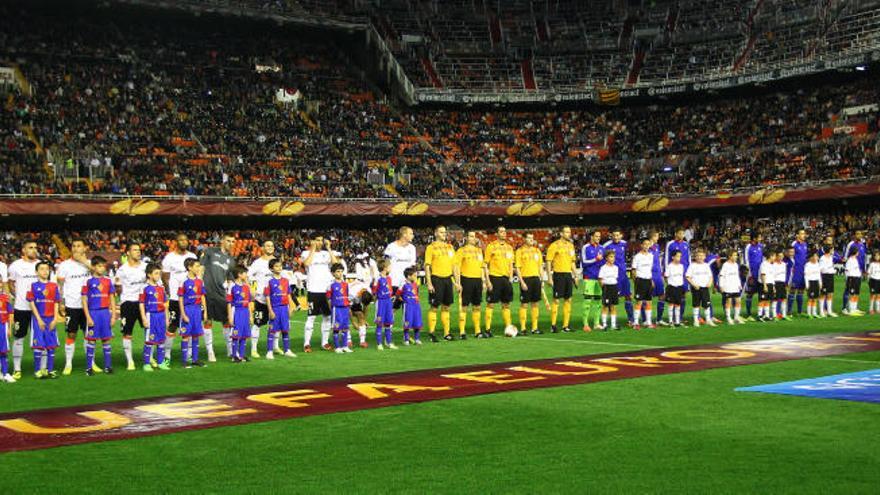 El Valencia CF debuta en la Europa League.