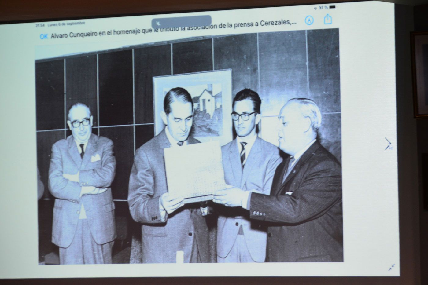 Cangas recuerda los veranos de Carmen Laforet en Rodeira