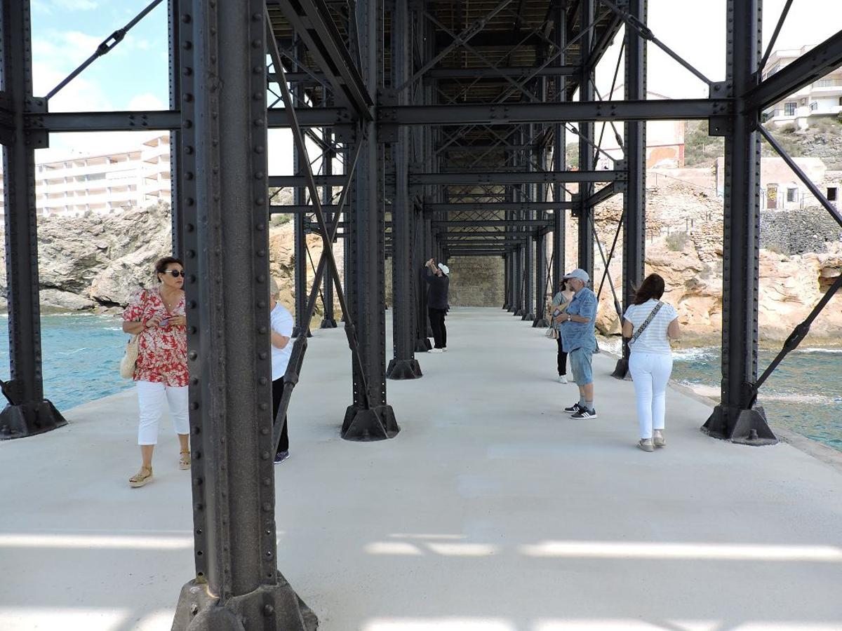 La restauración del Embarcadero de Hornillo de Águilas, en imágenes