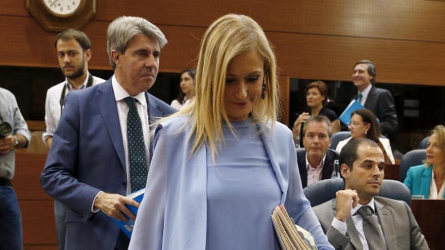 Todo el PP, incluida Cifuentes, abandona el debate de la moción de censura