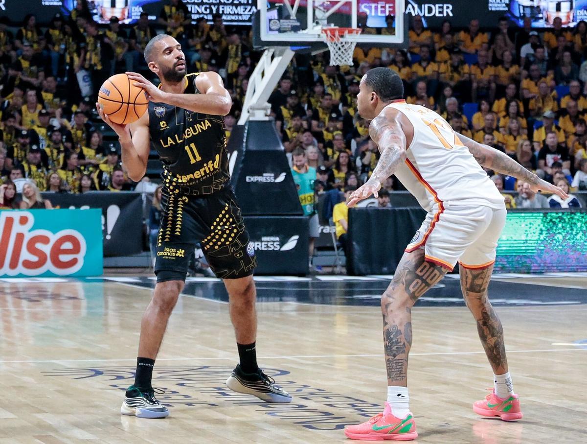 Partido La Laguna Tenerife CB Canarias - Galatasaray de los cuartos de final de la BCL