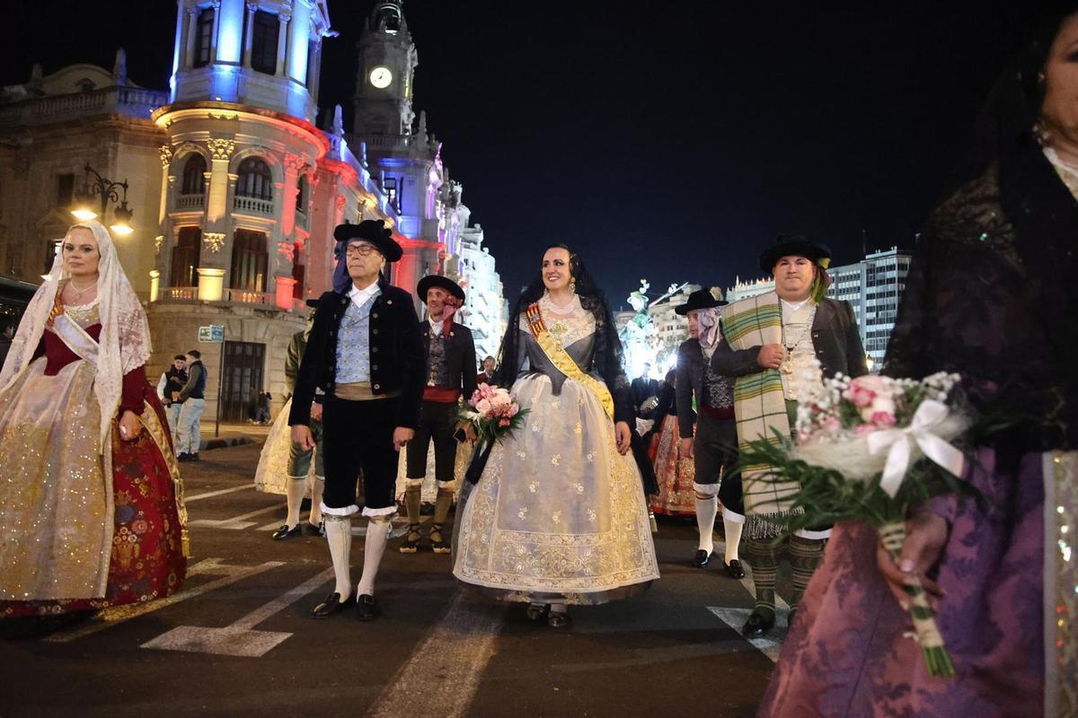 María José Catalá, vestida de fallera