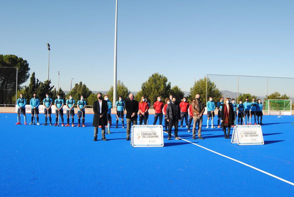 Inauguración pista azul hockey Cheste