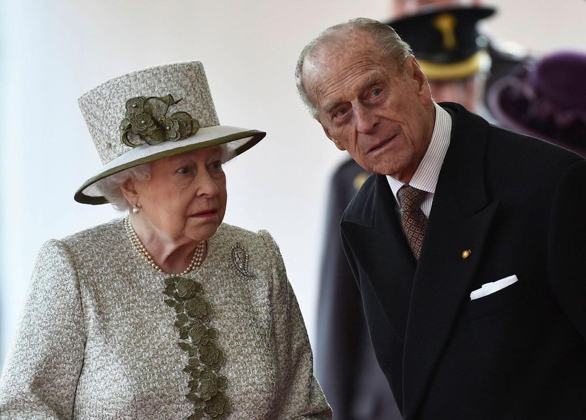 La Reina Isabel II y el Duque de Edimburgo