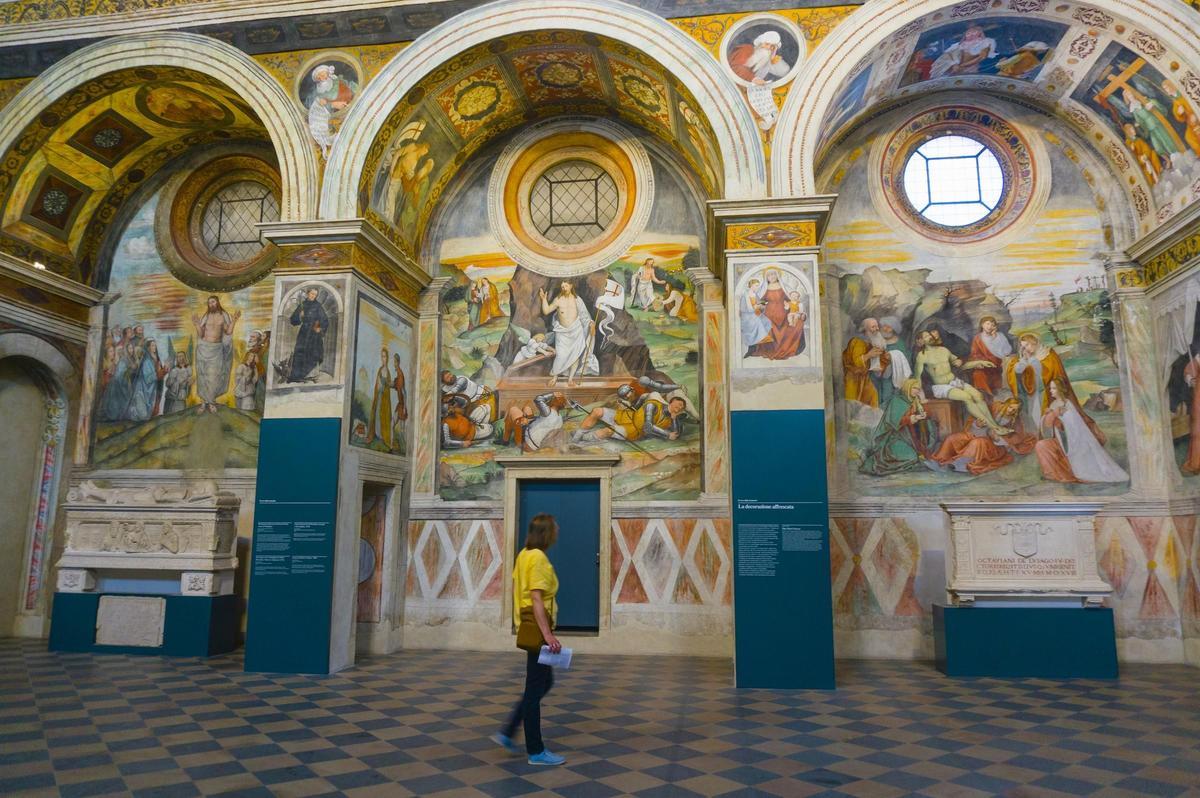 Brescia capital italiana de la cultura 2023 Coro de las Monjas