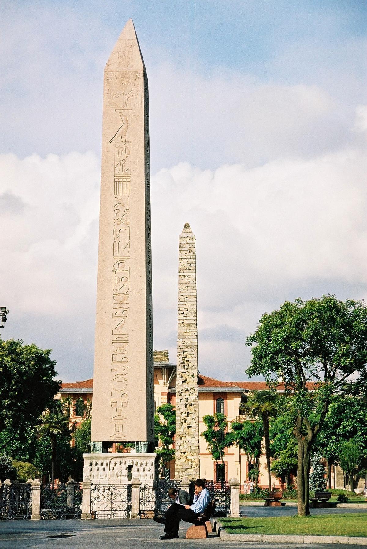 El obelisco egipcio del antiguo hipódromo