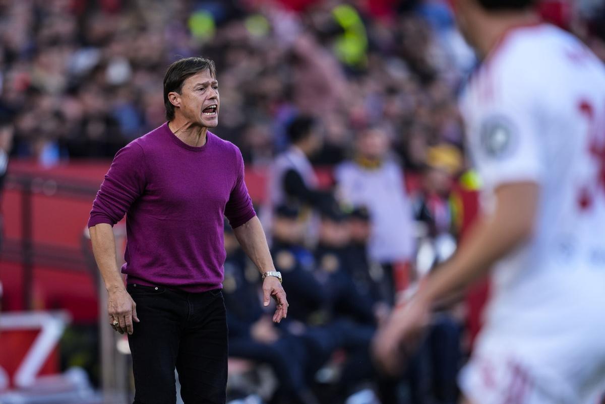 Matias Almeyda, entrenador del Sevilla.