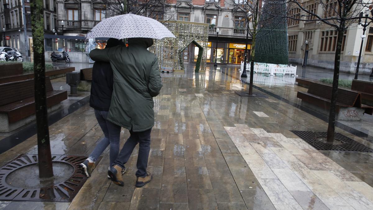 Oleaje en Gijón