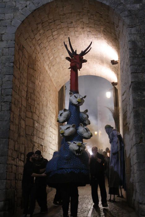 El Beatusaure es diverteix pels carrers del Barri Vell