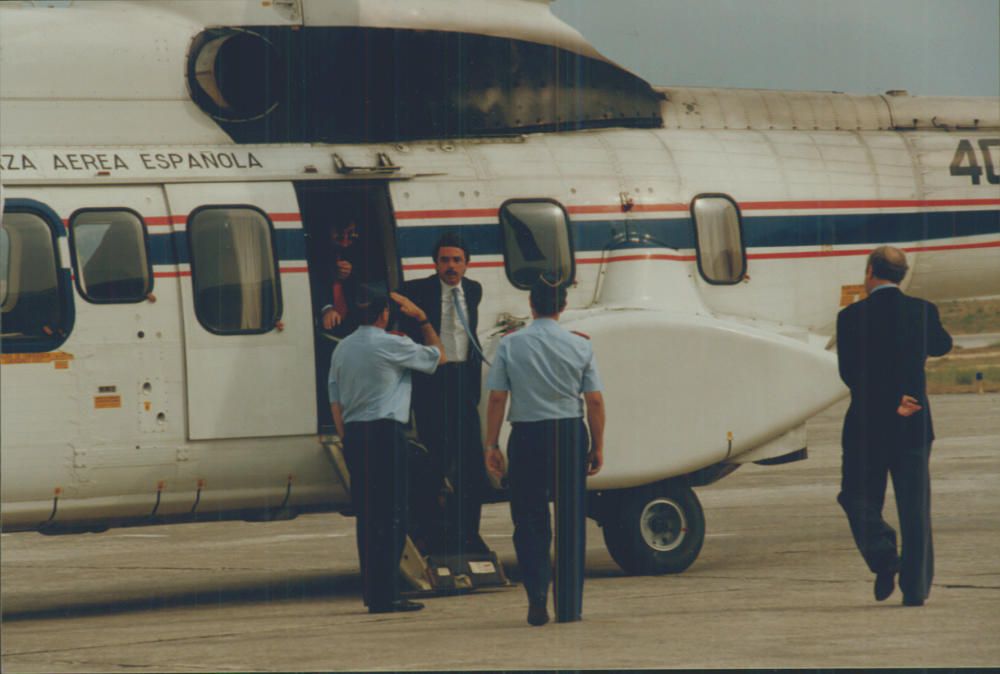 Jacques Chirac beim EU-Gipfel 1995 auf Mallorca.