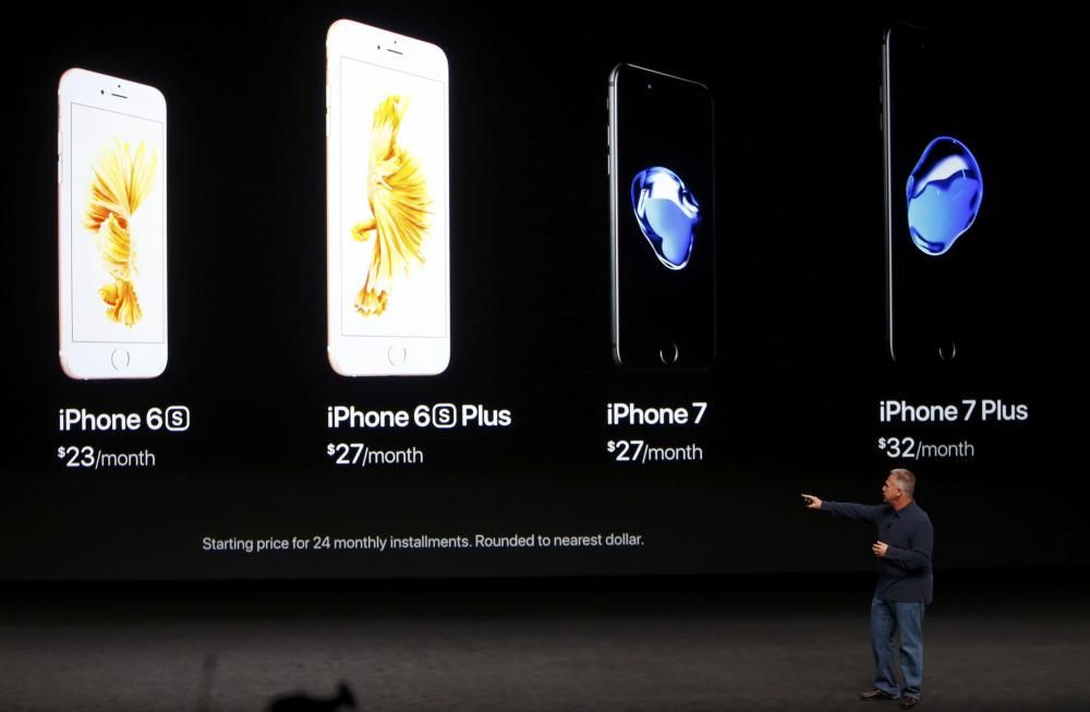Presentació de l'iPhone 7
